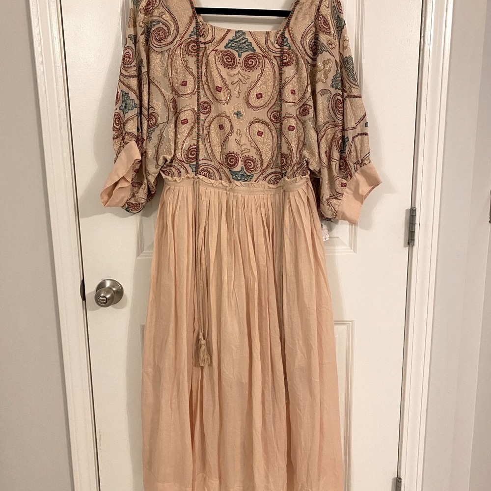 RARE FREE PEOPLE Midi Mesa Dress - Picture 3 of 7